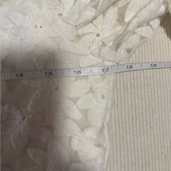 Jessica Howard Cream Lace Dress Size 8 - Picture 4 of 8